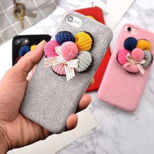 قاب ژله ایکاغذی Flower 3D Flower 5 Colors CaseApple iPhone 6
