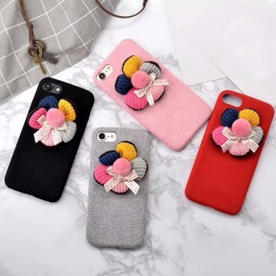 قاب ژله ایکاغذی Flower 3D Flower 5 Colors CaseApple iPhone 6