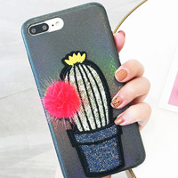 قاب ژله ای خزدار Cactus Case Apple iPhone 6 Plus