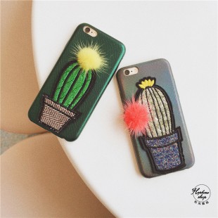 قاب ژله ای خزدار Cactus Case Apple iPhone 7 Plus