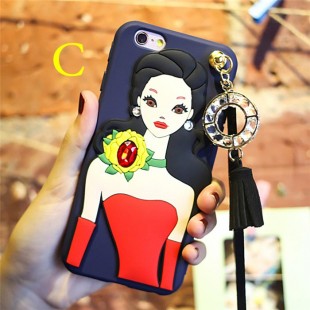 قاب ژله ای Hello Lady New Case Apple iPhone 7