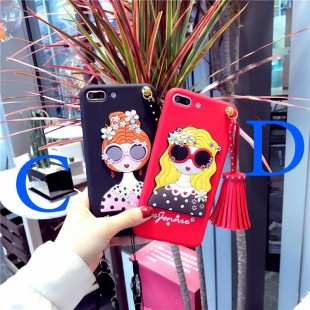 قاب ژله ای Hello Lady Sun Glass Case Huawei Honor 4A