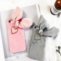 قاب کاغذی Love Fur Ear lovely Case Apple iPhone 6 Plus