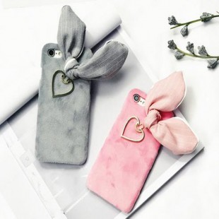 قاب کاغذی Love Fur Ear lovely Case Apple iPhone 6 Plus