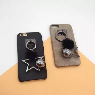 قاب مخملی Love Fur Star With Ball Case Apple iPhone 6 Plus