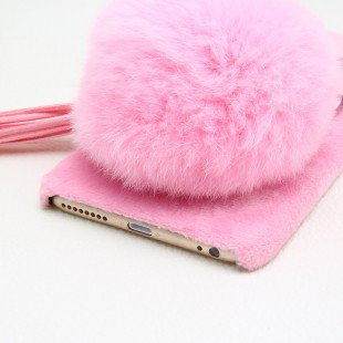 قاب مخملی خزدار Flower Fur Rose 3D Case for Apple iPhone 5.5s