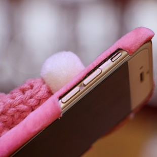 قاب مخملی Winter Fur 3D Plush Hat Case for Apple iPhone 7 Plus