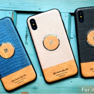 قاب چرمی Magnet Leather Case Apple iPhone X