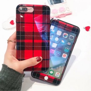 قاب ژله ای با گلس BF Glass Case Apple iPhone 7