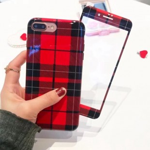 قاب ژله ای با گلس BF Glass Case Apple iPhone 7