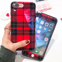 قاب ژله ای با گلس BF Glass Case Apple iPhone 7 Plus