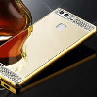 قاب محکم Diamond Mirror Case for Huawei P9 قاب آینه ای نگین دار