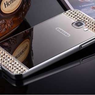 قاب محکم Diamond Mirror Case for Samsung Galaxy A9 قاب آینه ای نگین دار