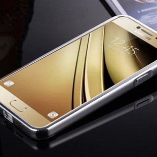 قاب محکم Diamond Mirror Case for Samsung Galaxy A9 قاب آینه ای نگین دار