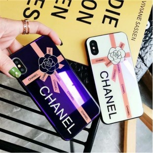قاب پشت گلس چنل Chanel Back Glass Case iPhone 6