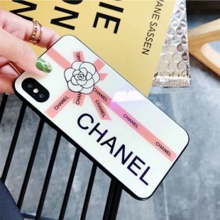 قاب پشت گلس چنل Chanel Back Glass Case iPhone 7