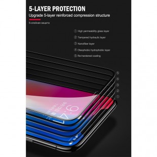 محافظ LCD شیشه ای J.C.COMM Screen Protector.Guard Apple iPhone XS