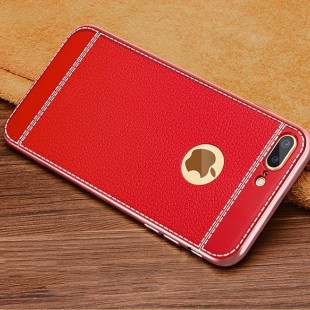 قاب ژله ای Dot Leather Case Apple iPhone 7 Plus
