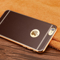 قاب ژله ای Dot Leather Case Apple iPhone X