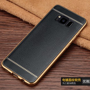 قاب ژله ای Dot Leather Case Samsung Galaxy S8 Plus