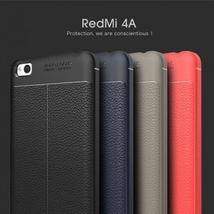 قاب ژله ای طرح چرم Auto Focus Case Xiaomi Redmi 4A