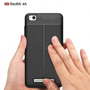 قاب ژله ای طرح چرم Auto Focus Case Xiaomi Redmi 4A