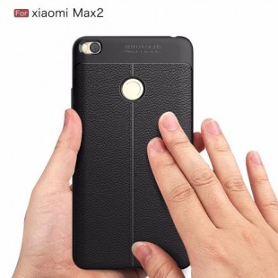 قاب ژله ای طرح چرم Auto Focus Case Xiaomi Mi Max2