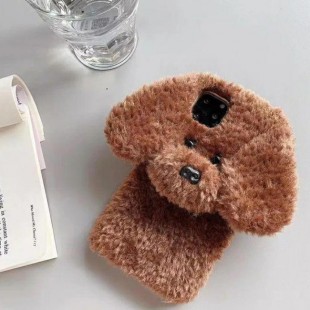 قاب خزدار سگ مهربون Dog Fur Case Apple iPhone 11 Pro Max