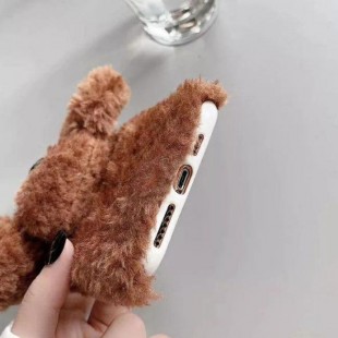 قاب خزدار سگ مهربون Dog Fur Case Apple iPhone 11 Pro Max