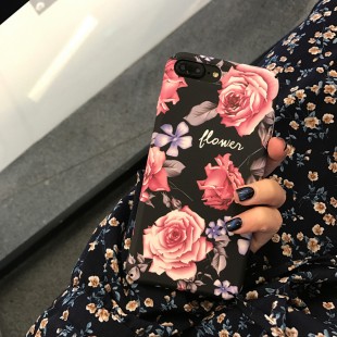 قاب طلقی Flower pattern Case Apple iPhone 7