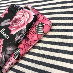 قاب طلقی Flower pattern Case Apple iPhone 7