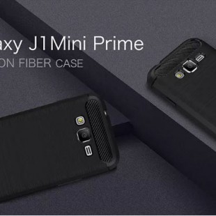 قاب ژله ای طرح چرم Auto Focus Case Samsung Galaxy J1 Mini
