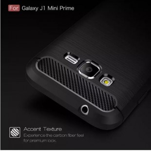 قاب ژله ای طرح چرم Auto Focus Case Samsung Galaxy J1 Mini