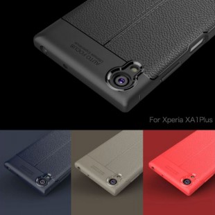 قاب ژله ای طرح چرم Auto Focus Case Sony Xperia XA 1 Plus