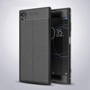 قاب ژله ای طرح چرم Auto Focus Case Sony Xperia XA 1 Plus