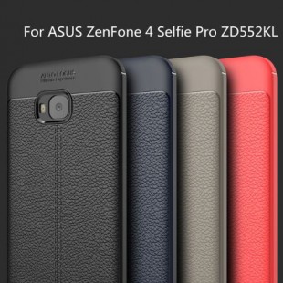 قاب ژله ای طرح چرم Auto Focus Case Asus Zenfone 4 Selfi Pro