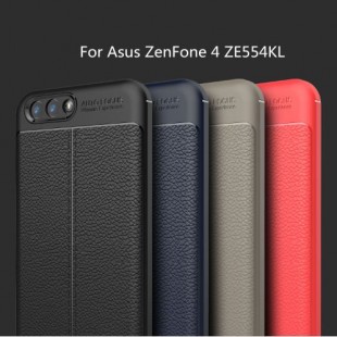 قاب ژله ای طرح چرم Auto Focus Case Asus Zenfone 4