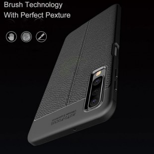 قاب ژله ای طرح چرم Auto Focus Case Samsung Galaxy A40