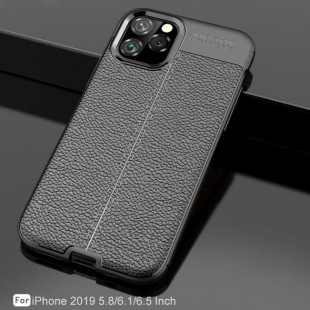 قاب ژله ای طرح چرم آیفون Auto Focus Case Apple iPhone 11