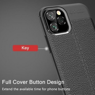 قاب ژله ای طرح چرم آیفون Auto Focus Case Apple iPhone 11 Pro