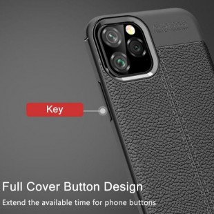 قاب ژله ای طرح چرم آیفون Auto Focus Case Apple iPhone 11 Pro Max