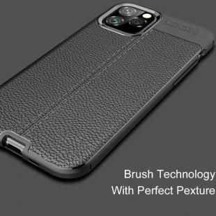 قاب ژله ای طرح چرم آیفون Auto Focus Case Apple iPhone 11 Pro Max