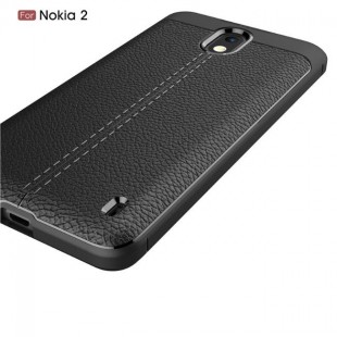 قاب ژله ای طرح چرم نوکیا Auto Focus Case Nokia 2.2