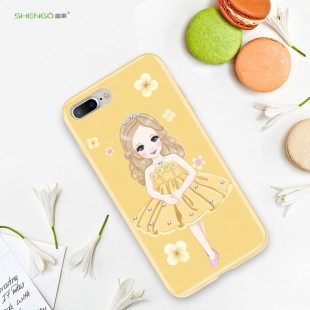 قاب ژله ای Shengo Baby Girl Case Apple iPhone 7 Plus