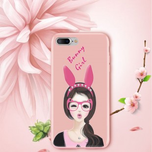 قاب ژله ای Shengo Beautiful Girl Case Apple iPhone 7 Plus