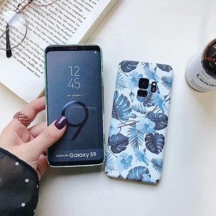 قاب طرح دار 360 درجه Flower Case Samsung Galaxy S9
