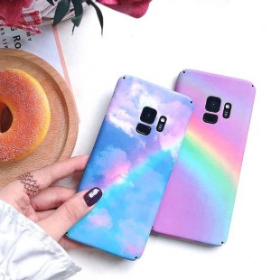 قاب طرح رنگین کمان Rainbow Case Samsung Galaxy S7