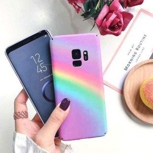 قاب طرح رنگین کمان Rainbow Case Samsung Galaxy S9 Plus