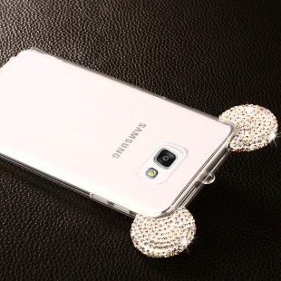 قاب ژله ای Diamond Mickey Luxury 3d Case for Samsung Galaxy A3 2016