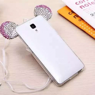 قاب ژله ای Diamond Mickey Case for LG X Screen